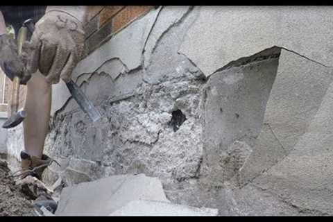 Parging Nightmare: How to Parge a Crusty Foundation