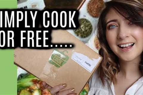 SIMPLY COOK BOX FOOD SUBSCRIPTION BOX UNBOXING | FREE BOX | WILLOW BIGGS