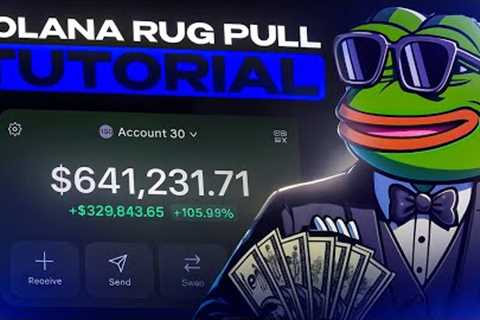 From 1 SOL to 60 SOL in 24h  Solana Meme Token Pump, Hype &amp; Rugpull Analysis
