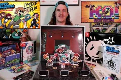 SCOTT PILGRIM VS THE WORLD K.O. EDITION Collector's Edition -  #94 Limited Run Games NS Unboxing