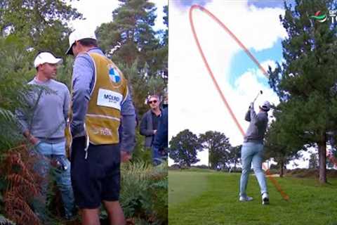 Rory McIlroy Attempts Tiger Woods Style Impossible Golf Shot