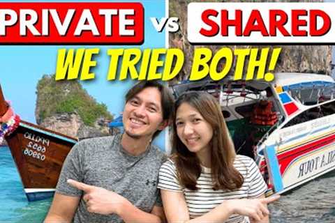 Koh Phi Phi Boat Tours 2025 – Private vs Shared Longtail: We Tried Both!