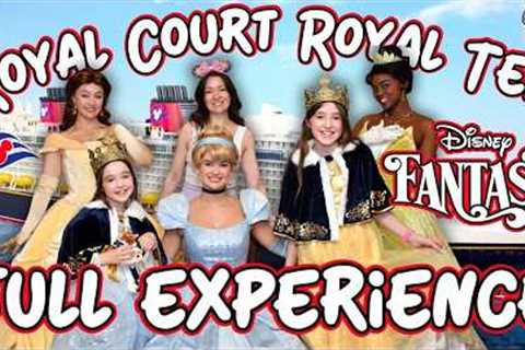 👑 Royal Court Royal Tea On The Disney Fantasy Cruise - Was It Worth It?