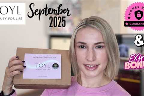 TOYL Box September 2025 Beauty Subscription Box Unboxing