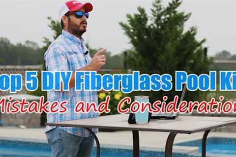Top 5 DIY Fiberglass Pool Kit Mistakes and Considerations