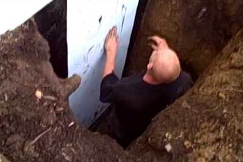 crack repair exterior wall crack leaking foundation crack basement waterproofing