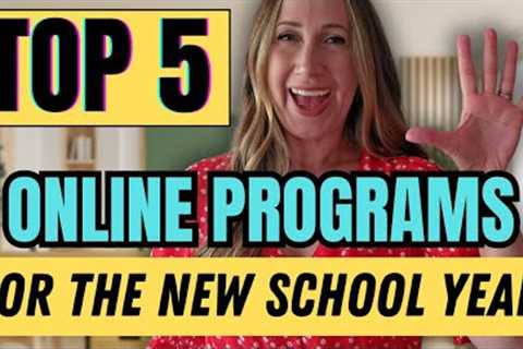 5 BEST Online Homeschooling Picks for the 2025/2026 School Year!