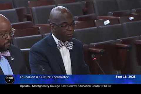 Sep 18, 2025 - EC Committee Worksession