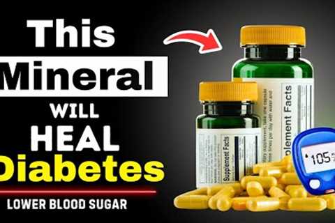 TOP 3 MUST take vitamins for every diabetic (lower blood sugar)