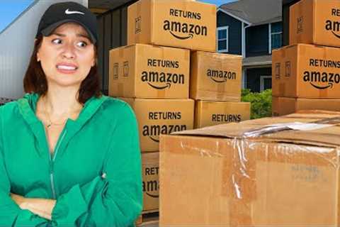 I Bought my 4th GIANT Amazon MYSTERY Box...But What's In IT?