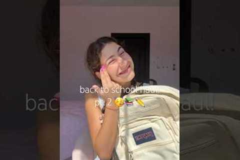 Back to school haul! 😔💔📚 #backtoschool #haul #relatable #foryou #school #fyp #viral