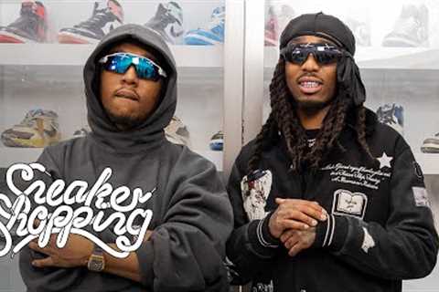 Quavo and Takeoff Go Sneaker Shopping With Complex