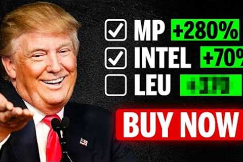 Leaked: Trump is Buying THIS Stock Next - The Investment Opportunity of a Lifetime!