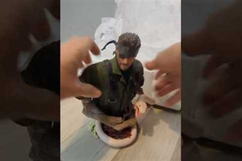 Unboxing Snake Eater Collectors Pack 😱 #metalgearsolid #konami #snakeeater #gaming #shorts #gamer