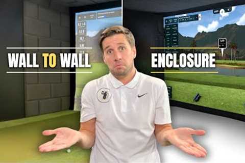 I’ve Built Both Golf Sim Setups — Here’s What Beginners Need to Know