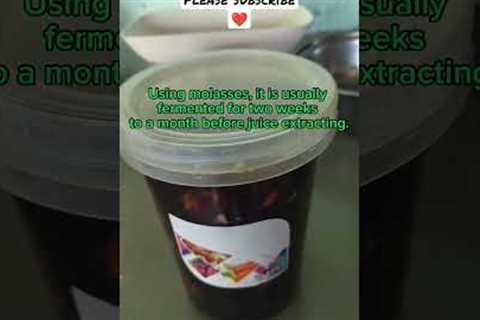 FERMENTED FRUIT JUICE #youtubeshorts #farming #backyardfarming