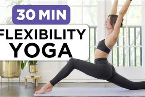 30 Min Yoga for Flexibility – Full Body Stretch &amp; Mobility (No Props)