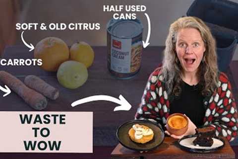 Gourmet Desserts From Food Scraps? 3 Zero Waste Desserts