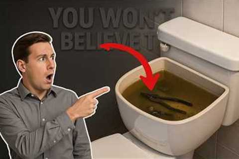 Plumber SHOCKED by What’s Hiding in This Toilet Tank | Real Life Repair