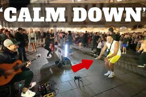 This “CALM DOWN” Guitar Performance Turned the Street Into a Party🔥🎉