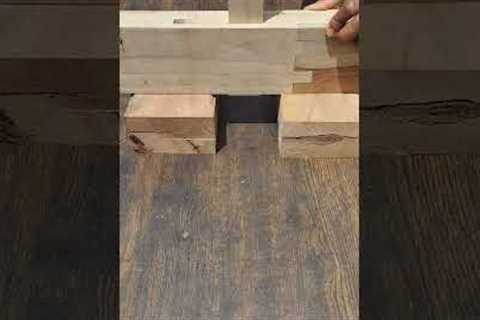Ultimate Extreme Ancient Wooden Joint Without Nails. #carpentry #wood