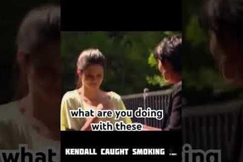 When Kris caught Kendall with a cigarette…🚬 #ytshorts #shorts