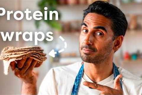 High-protein, gut-friendly wraps you can make with 3 ingredients (no additives)