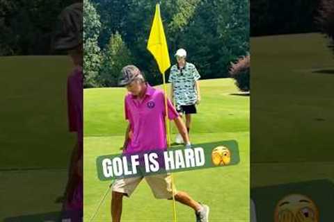 Fighting for our lives out here! ⛳️#golf #golfing #funny #friends #noteworthygolf #iphone