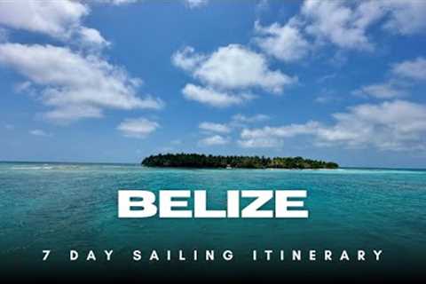 7 Day Bareboat Catamaran Charter in Belize | Sailing, Snorkeling &amp; Island Hopping Paradise
