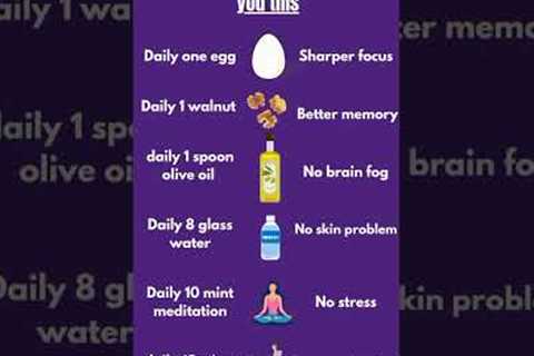 7 Natural Health Hacks You Should Start Today #shorts #shortsvideo #viralshort