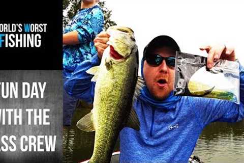 Catching Fish on Homemade Baits! Bass Fishing with Hand Poured Lures