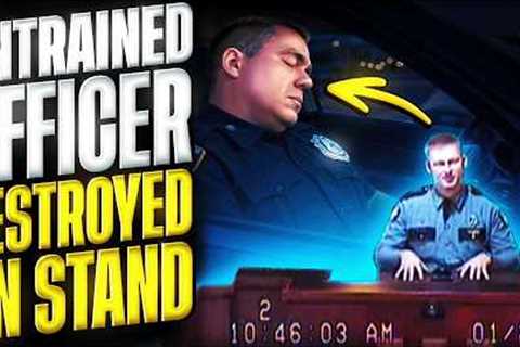 Angry Cop Snaps at Attorney's Questions