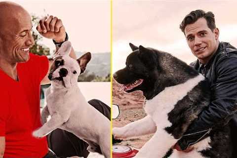Famous Celebrities and Their Adorable Pets | Stars Who Love Animals