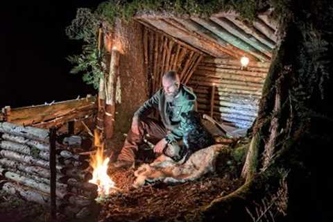 How to Build an Effective Primitive Survival Shelter  in 1 Day