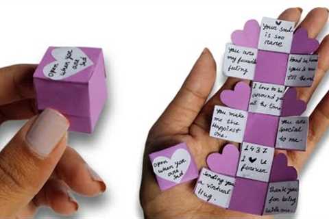 How to make greeting card /best friend card /best friend paper gift /mini gift ideas /mini gift box 