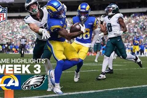 Los Angeles Rams vs Philadelphia Eagles Game Highlights | 2025 NFL Season Week 3