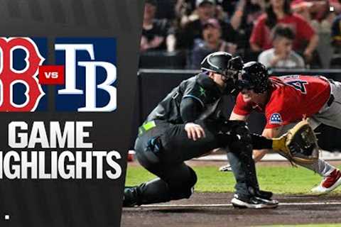 Red Sox vs. Rays Game Highlights (9/19/25) | MLB Highlights