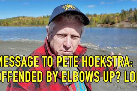 MESSAGE TO MAGA AMBASSADOR PETE HOEKSTRA