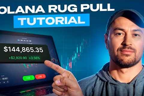 *Rug Pull Memecoin* Step By Step GUIDE | Solana Trading