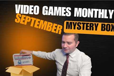 Video Games Monthly September Mystery Unboxing