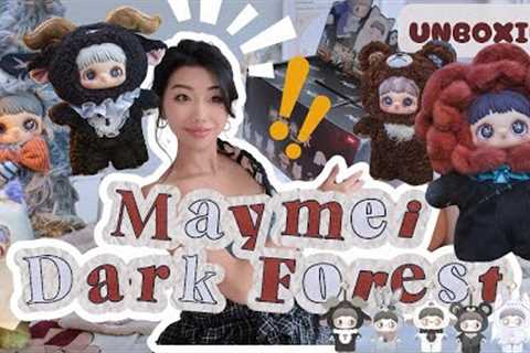 Unboxing the FULL SET of Maymei Dark Forest V2 🌙✨ | Rare Discontinued Blind Box Series!