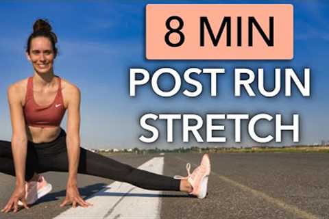 8 MIN POST RUN STRETCH FOLLOW ALONG