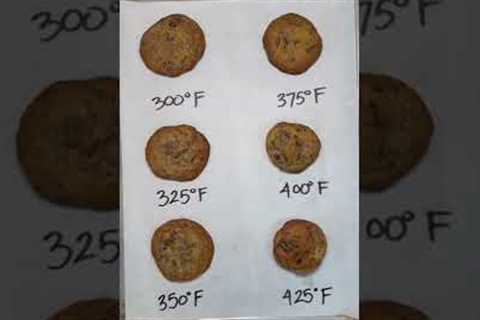 Adjust The Oven Temperature To Get Different Cookie Results