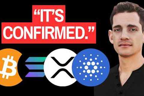 It's confirmed.