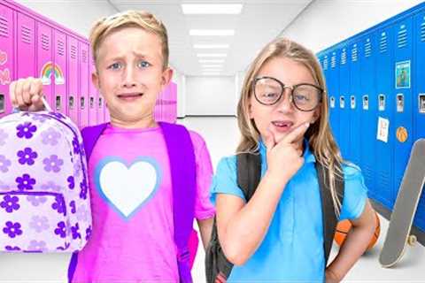 Letting Our Siblings Buy ALL our School Supplies..