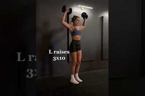 Shy Girl Upper Body Workouts | Beginner arm workouts Gym Friendly + at home workouts