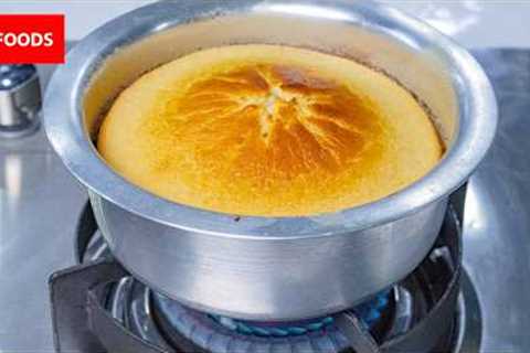 How to Bake a Cake on a Stove No OVEN Needed | Easy Cake Recipe | Infoods