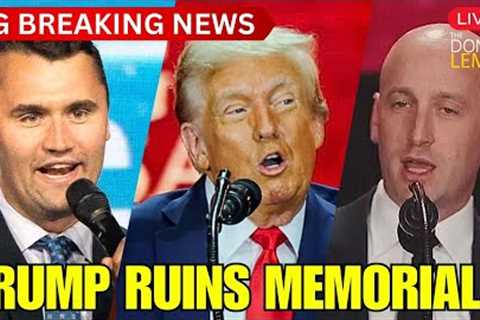 HOT TOPICS | Trump RUINS Charlie Kirk Memorial - September 22nd, 2025