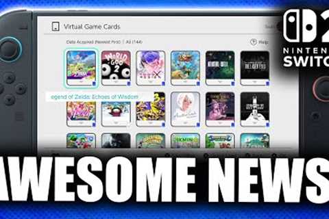 Great Nintendo Switch 2 News Has Arrived!