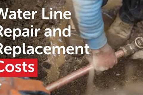 Water Line Repair and Replacement | What You Can Expect to Pay